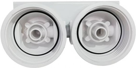 Aqua Pure Sistem de Filtrare a Apei Dublu Alimentare centrală Filtru cu Diafragmă 3/4'' APTWIN-CL34 Aqua Pure Sistem de Filtrare a Apei Dublu Alimentare centrală Filtru cu Diafragmă 3/4'' APTWIN-CL34