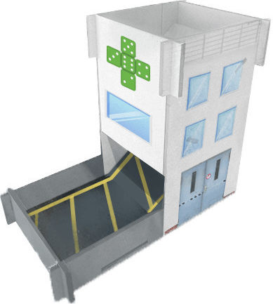 Настолна игра Dice Hospital за 1-4 играчи 10+ години (EN) Alley Cat Games