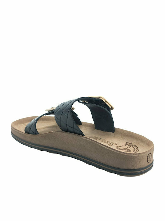 Taylor Leather Women's Anatomic Sandals Black Softy