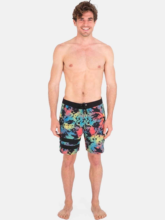 Block Party Men's Swimwear Bermuda Multicolour Floral