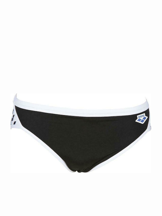 Herren Badebekleidung Slip Schwarz