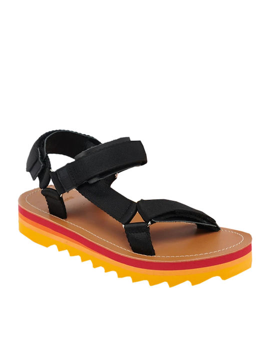 Γυναικεία Σανδάλια Sporty Μαύρα
