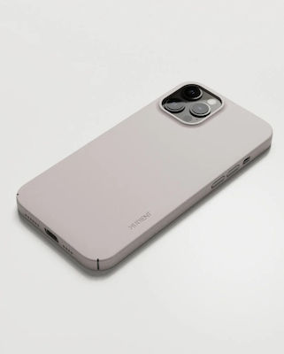 Nudient Plastic Back Cover Clay Beige (iPhone 12 Pro Max)