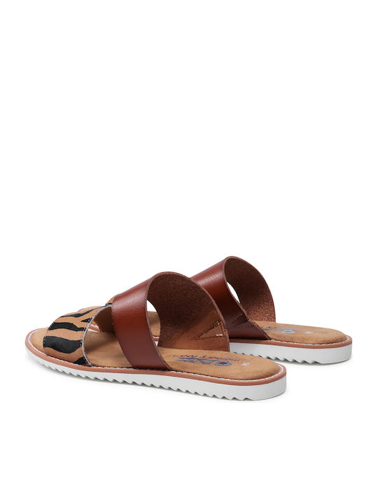 Bobs Desert Kiss Flache Damen Sandalen Braun