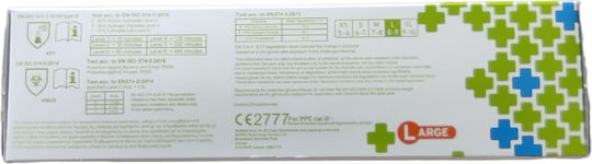 Meditrast Latex Examination Gloves Powder Free White 100pcs
