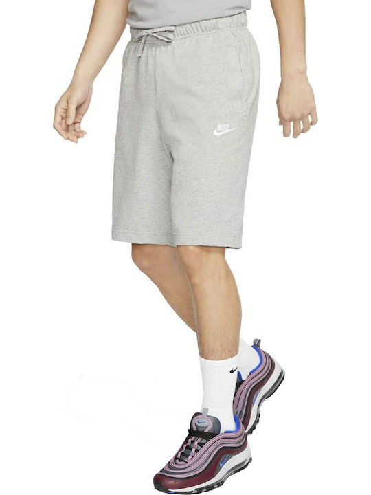 Sportswear Club Αθλητική Ανδρική Βερμούδα Γκρι