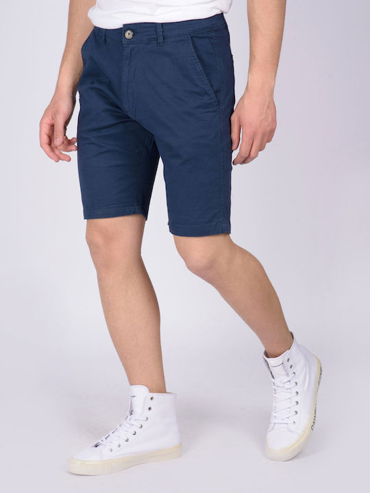 North 56°4 Bermuda Chino - Blue Navy