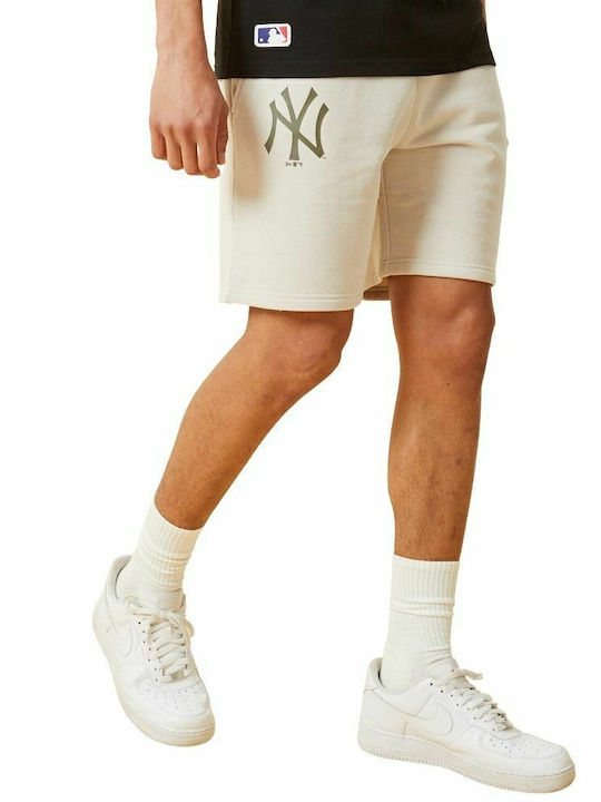 Yankees Men's Athletic Shorts Beige