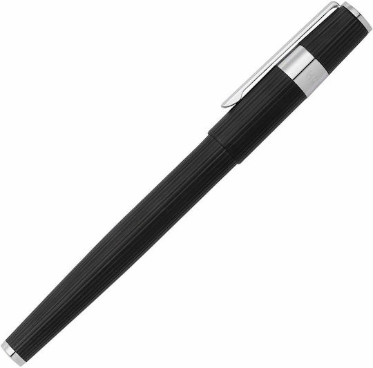 Boss Gear Pinstripe Πένα Γραφής Μαύρη