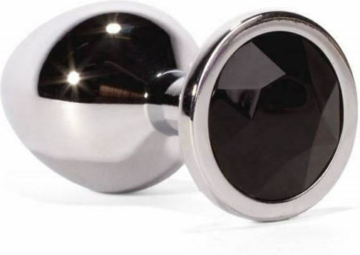 Debranet X-Men Secret Shade Black Gem Anal Plug Small Silver 7.1cm