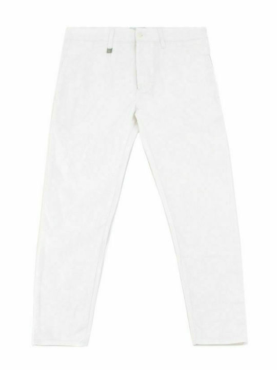 GUARDAROBA PANTS MEN GUARDAROBA WHITE (PPB-101-01)