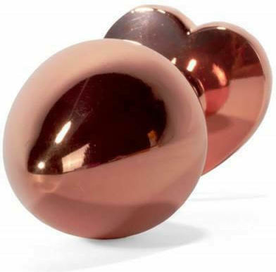 Debranet X-Men Secret Shine Rose Gold Heart Πρωκτική Σφήνα Large Ροζ