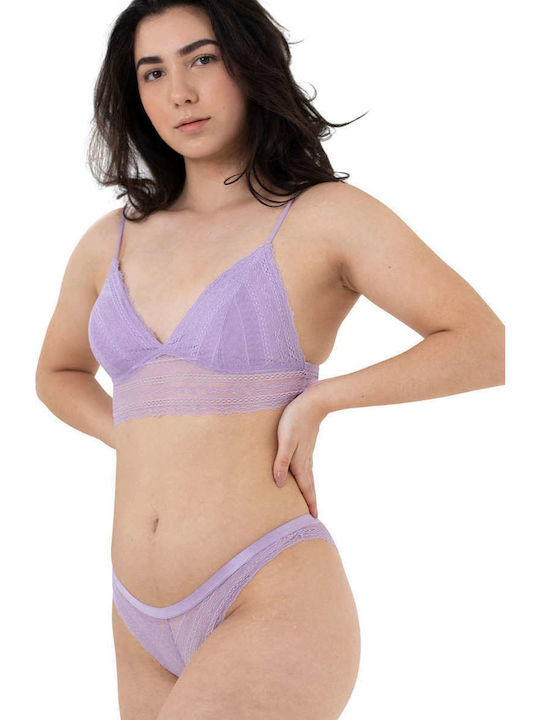 Dorina Women's Bralette Bras Lilac/White 2Pack