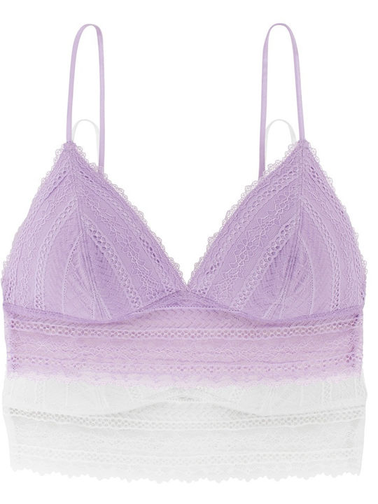 Dorina Women's Bralette Bras Lilac/White 2Pack