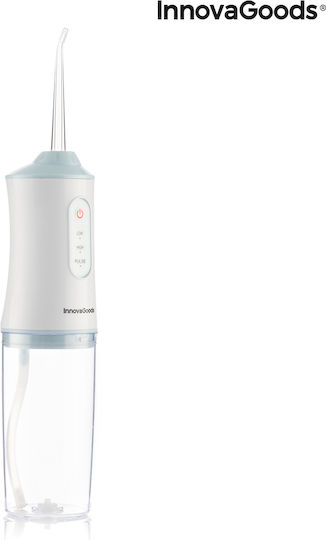 InnovaGoods Denter Water Flosser 220ml Επαναφορτιζόμενο & Αδιάβροχο White