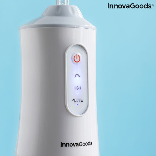 InnovaGoods Denter Water Flosser 220ml Επαναφορτιζόμενο & Αδιάβροχο White