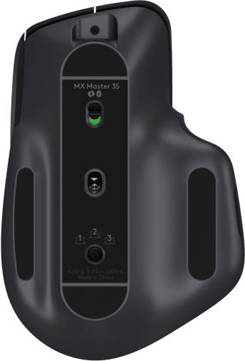 Logitech MX Master 3S Безжичен Ергономичен Bluetooth Мишка Графит