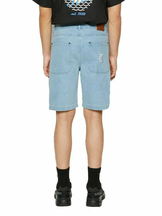 Karl Kani Men's Shorts Jeans Light Blue