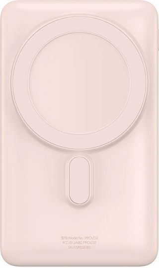 Baseus Power Bank 10000mAh 20W με Θύρα USB-C Ροζ