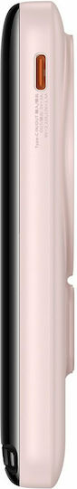 Baseus Power Bank 10000mAh 20W με Θύρα USB-C Ροζ
