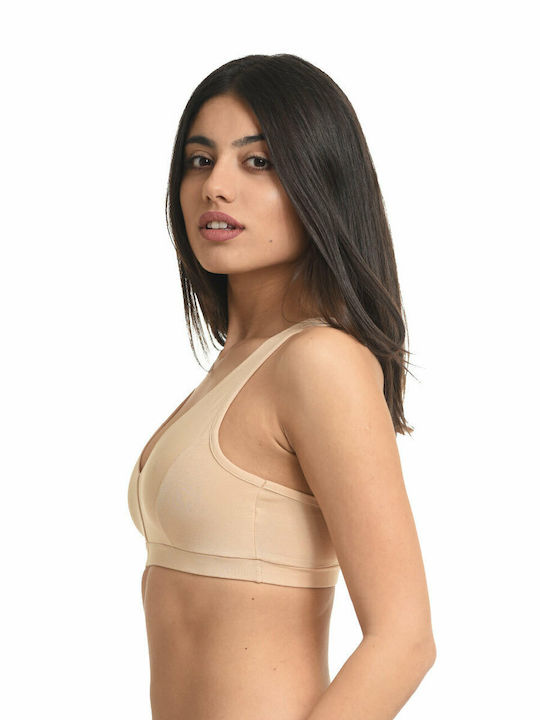 Women's Bra without Padding Beige