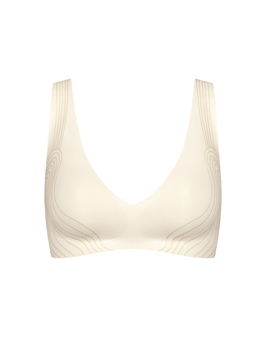 Zero Feel N 2.0 EX Women's Sports Bra with Light Padding Ecru