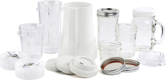 PB-350-C Blender With Glass Jug 460 ml 200W White