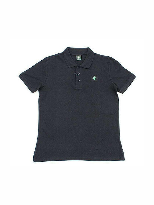 Polo Μπλούζα Κοντομάνικη Μαύρη