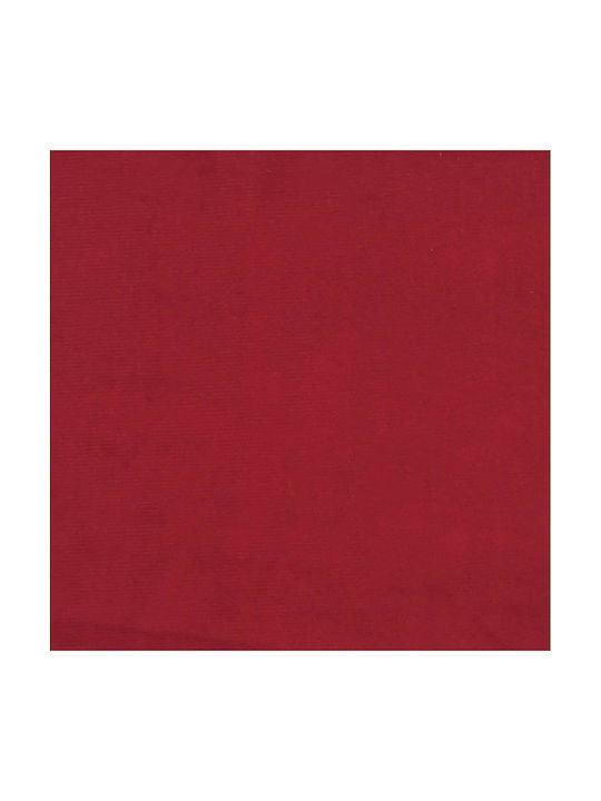 Samt Fußhocker Bordeaux 55x54,5x42cm