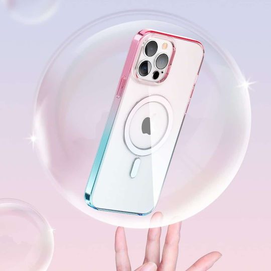 Kingxbar PQY Gradient Back Cover Πλαστικό / Σιλικόνης Clear (iPhone 13 Pro Max)