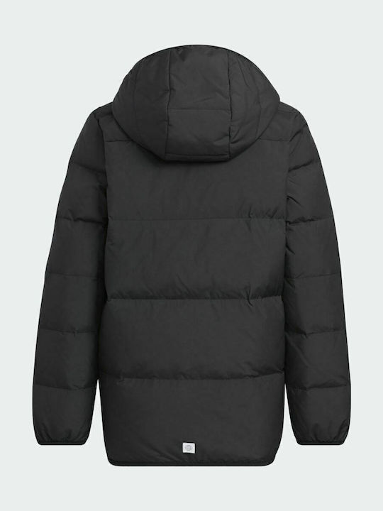 adidas Kinder Sport Jacke Schwarz