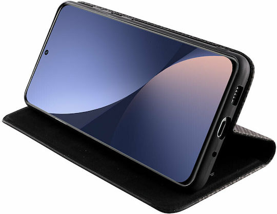 Idol 1991 Elite Anti-RFID Book Δερματίνης Μαύρο (Xiaomi 12 Pro)