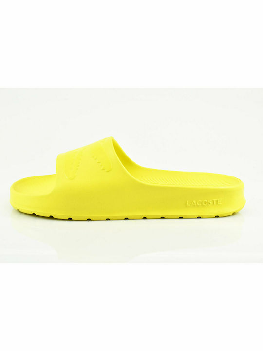 Lacoste Frauen Flip Flops in Gelb Farbe