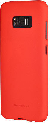 Mercury Soft Feeling Back Cover Silicone Red (Galaxy S8)