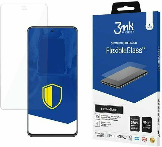 3MK FlexibleGlass Keramik Antibakteriell Vollflächig gehärtetes Glas (Huawei Nova 9 SE)