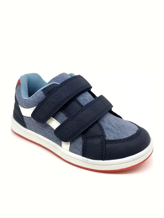 Παιδικά Sneakers με Σκρατς Μπλε