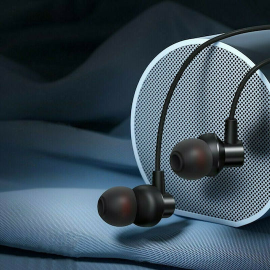Remax RM-660i În ureche Handsfree cu două căști cu mufă USB-C Negru