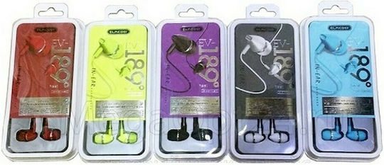 EV189 In-ear Handsfree με Βύσμα 3.5mm Κόκκινο
