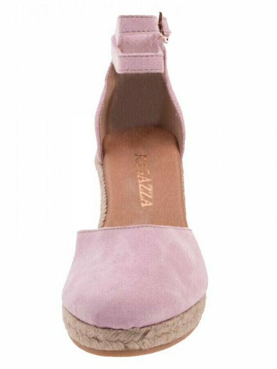 Summer Women's Platforms in Espadrilles Style Rose Gold
