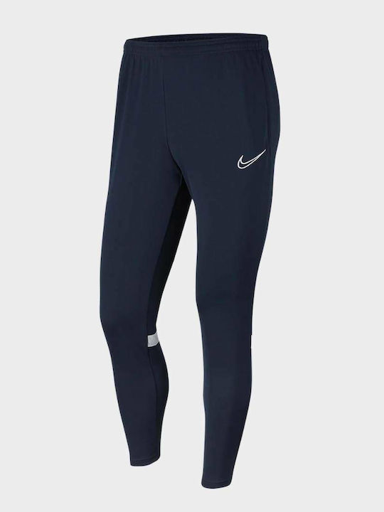Academy Football Sweatpants Dri-Fit Glossy Navy Blue