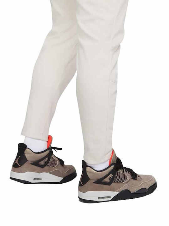 Sweatpants with Elastic Beige