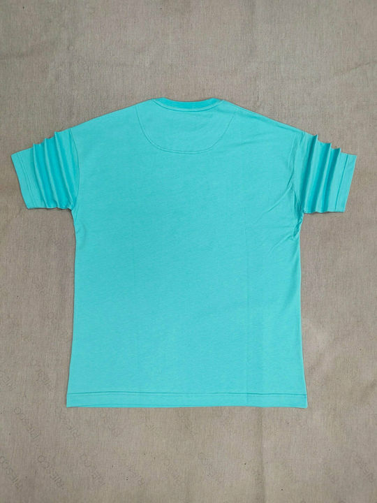 Henry Clothing Men's Short Sleeve T-shirt Teal