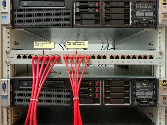 Equip F/FTP Cat.6a Netzwerkkabel Ethernet 2m Beige