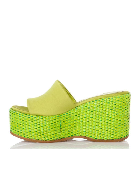Platforme Dama Tip Slip On Verzi