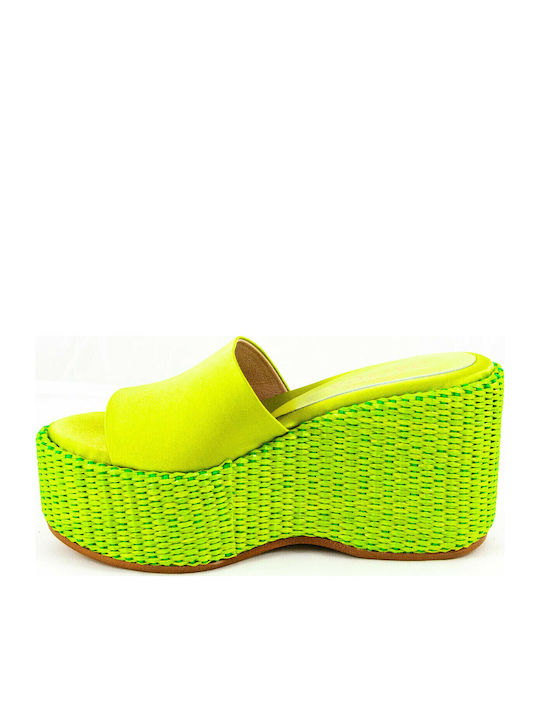 Platforme Dama Tip Slip On Verzi