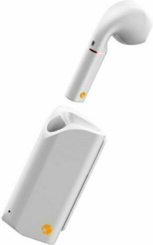 iXchange UA30 Earbud Bluetooth Handsfree Ακουστικό με Θήκη Φόρτισης Λευκό