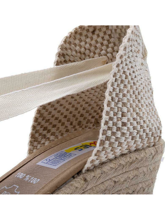 75310SL Platforme dama în Tip Espadrile Galbene