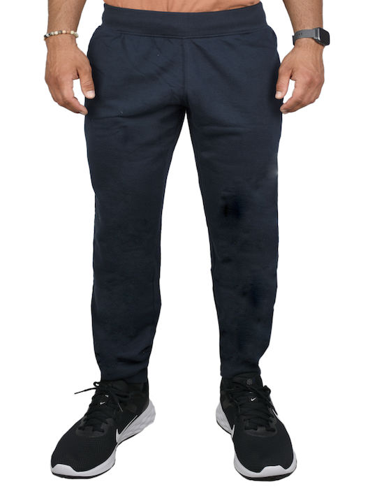 Pantaloni de trening cu Elastic Albastru marin