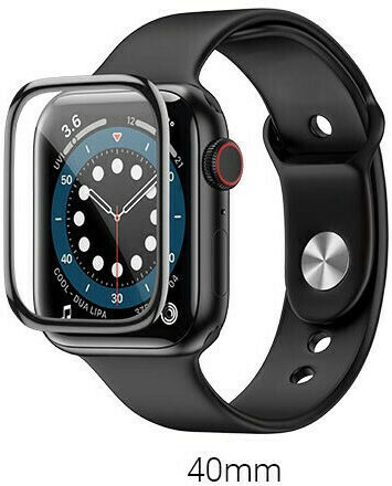 Hoco Hot Bending Закалено стъкло за цялото лице за iWatch Series4/5/6/SE 1бр