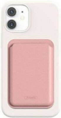 Remax RM-1693 Leather MagSafe Card Case In Pink Colour